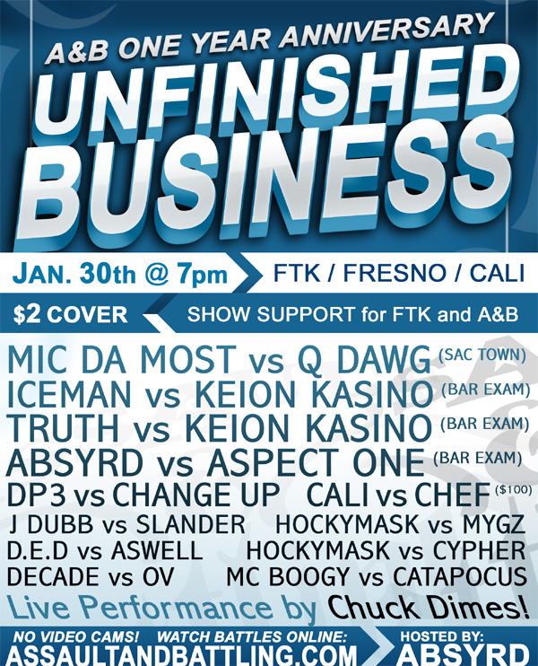 Unfinished Business - AssaultandBattling.info